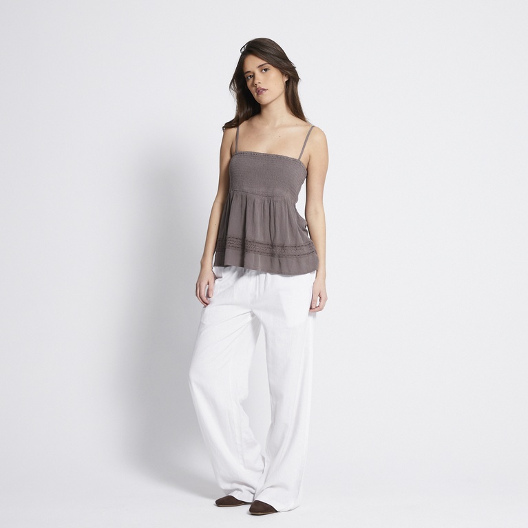 Smock top "Blanche"